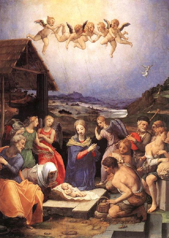 BRONZINO, Agnolo Adoration of the Shepherds sdf china oil painting image